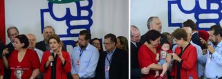 "Estou estarrecida com o relatório do Fundo Monetário Internacional, a gente sabe que o fundo fala muita coisa", afirmou a presidente, em discurso durante evento do PDT, que oficializou posição contra o impeachment; segundo ela, o fundo não atribuiu a situação crítica do Brasil à economia; "Eram dois fatores: a duração da instabilidade política e o fato de as investigações contra a Petrobras terem um prazo de duração maior e mais profundo que eles esperavam. Isso seria os principais fatores responsáveis pelo fato de eles terem de rever a posição do fundo monetário em relação ao crescimento do Brasil"