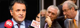 Fernando Brito, do Tijolaço, comenta a entrevista que o presidente do PSDB, Aécio Neves, concedeu nesta segunda (21); "A entrevista de Aécio Neves na Folha traz muitos elementos a considerar. O primeiro deles a frase que se tornou título: “Para Aécio, Temer foi parceiro da gestão que fez o Brasil voltar 20 anos”. Foi dita fora do corpo principal da resposta e como antessala do que disse antes e diria a seguir: que sua aposta é numa vacância dupla de poder, que possibilite novas eleições e, claro, a ele a oportunidade de ser o "eleito"", pontua; "Aécio coloca suas fichas no TSE, ficou evidente. E, alternativamente, em seguir sendo o chefe da matilha tucana, legitimado por um “direito de preferência” em ser o candidato em 2018", completa