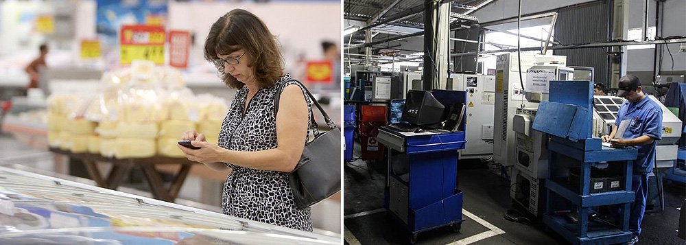 Pesquisa Focus do BC divulgada nesta segunda-feira com uma centena de economistas mostrou que a projeção para IPCA de 2016 passou de 6,86% para 6,87%; analistas também passaram a prever queda de 2,95% para o PIB deste ano, sobre recuo de 2,81 por cento no Focus anterior