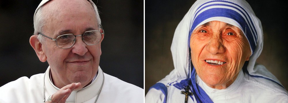 Canonização ocorre depois de a Igreja Católica ter aprovado por unanimidade a “cura extraordinária” de um brasileiro em 2008, que se encontrava em fase terminal por graves problemas cerebrais; as provas obtidas durante o processo de estudo do caso mostram que as pessoas próximas do doente - de quem a esposa era devota - rezaram muito a Madre Teresa