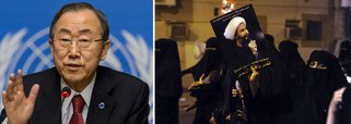 O secretário-geral das Nações Unidas, Ban Ki-moon, disse que está "profundamente consternado" com a execução de 47 pessoas na Arábia Saudita, incluindo a do religioso xiita Nimr Baqir al-Nimr; segundo o porta-voz da ONU, Ban Ki-moon apelou à calma nas reações às mortes; ontem, a embaixada da Arábia Saudita em Teerã foi incendiada