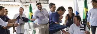 Em coletiva após inaugurar neste sábado o primeiro 'Centro de Mediação Comunitária' do Estado, no Morro da Coroa, no Catumbi, o prefeito do Rio de Janeiro, Eduardo Paes, disse que, por ora, não há previsão de novos empréstimos para ajudar o Estado a atravessar a crise na saúde; "Disponibilizamos os recursos que a prefeitura podia. É óbvio que não temos condições de assumir toda a rede estadual. A gente espera que essa solução mais estruturante aconteça por parte do Estado para que a gente possa ter a rede funcionando de maneira adequada", disse o peemedebista