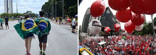 Ao comentar "a pouca representatividade das manifestações de rua no domingo", contra o impeachment, o jornalista Hélio Doyle afirma, em artigo no 247: "Às ruas, no domingo, foram os mais fanáticos contra o governo, o PT, Dilma e Lula, os movimentos organizados de direita e os defensores de uma intervenção militar. Na quarta, militantes partidários, sindicais e de movimentos populares. Os primeiros não serão suficientes para levar a maioria do Congresso a decretar o impeachment, os outros não garantem, por enquanto, a permanência de Dilma. Mas muita coisa ainda vai acontecer até o final do processo.