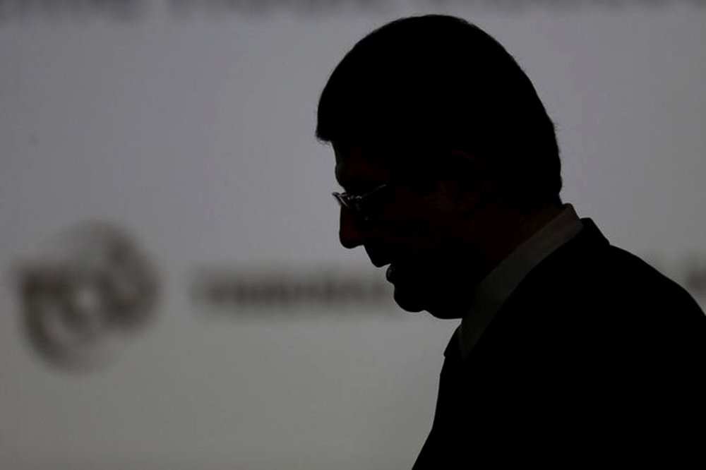 Ministro da Fazenda, Joaquim Levy, durante seminário em Brasília 3/11/ 2015. REUTERS/Ueslei Marcelino