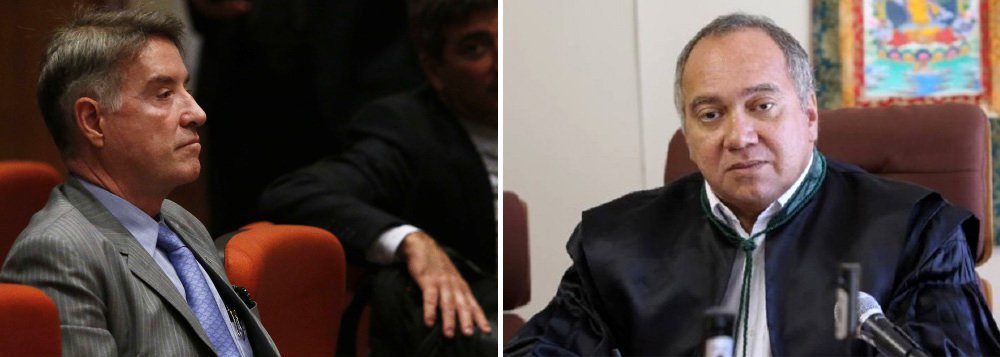 O juiz Flávio Roberto de Souza foi condenado à pena de aposentadoria compulsória pelo Órgão Especial do Tribunal Regional Federal da 2ª Região (RJ e ES); Souza ficou conhecido depois de ter sido flagrado dirigindo um carro de luxo de Eike Batista; o veículo havia sido apreendido por ordem do próprio juiz, quando estava à frente das ações criminais que o empresário responde