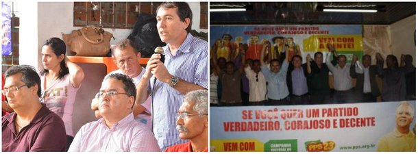 O Partido Popular Socialista, de olho nas Eleições de 2016, busca se estruturar no interior do Maranhão realizando periodicamente o projeto “Pé na Estrada”, programa iniciado em novembro e que está sendo desenvolvido em todas as sedes de microrregiões do Estado; segundo o presidente do PPS, suplente de senador, Paulo Matos, a iniciativa tem por finalidade reorganizar diretórios municipais, convidar novas lideranças e preparar o partido para o pleito do ano que vem