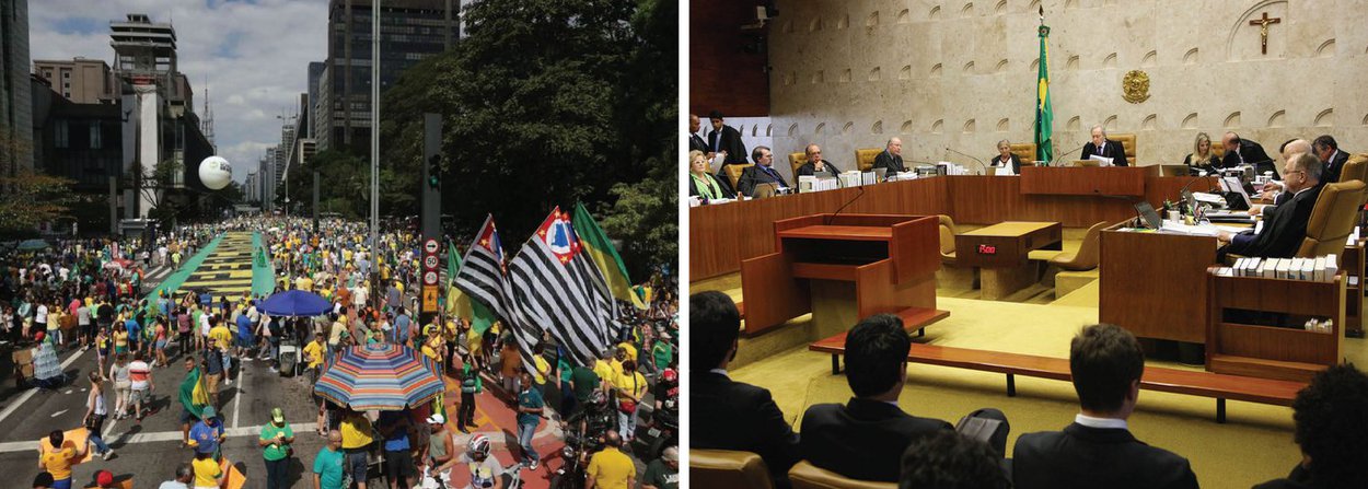 Segundo o jornalista Fernando Brito, do Tijolaço, a semana difícil para o golpismo começou domingo, com o fiasco das manifestações com que contava criar um clima de convulsão nacional; "E terminou ontem com a derrubada, no STF, das pretensões da oposição de que prevalecessem as tropelias do presidente da Câmara para a apreciação do pedido de impeachment na Casa e que ali já se decidisse, como fato consumado, o afastamento de Dilma Rousseff, ficando o Senado em posição meramente homologatória", afirma; leia íntegra