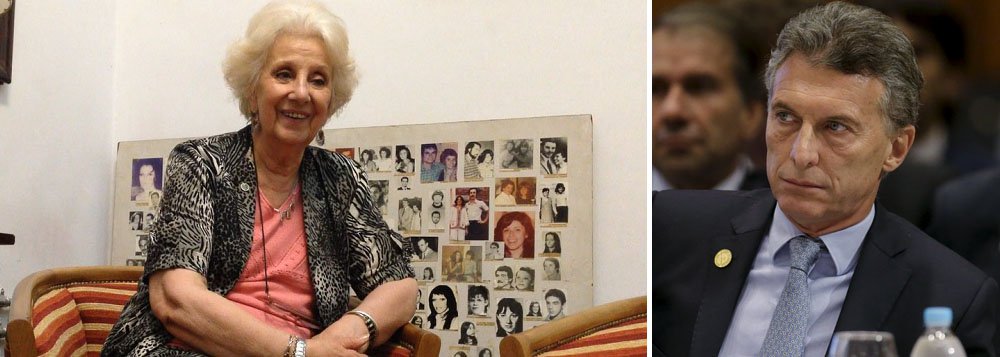 "Queremos que ele explique que projeto tem sobre os direitos humanos em seu mandato de quatro anos porque não o conhecemos, não disse uma palavra sobre isso", afirma Estela Carlotto, líder das Avós da Praça de Maio; leia sua entrevista a Vanessa Martina Silva, do Opera Mundi