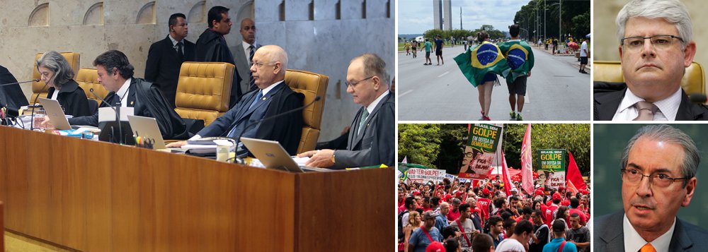 A semana se encerrou com vitória da legalidade, da democracia, da sociedade e do País; STF julgou inconstitucional a comissão do impeachment; protestos golpistas foram um retumbante fiasco; o PGR pediu oficialmente o afastamento de Eduardo Cunha... começou a virada! artigo de Leopoldo Vieira