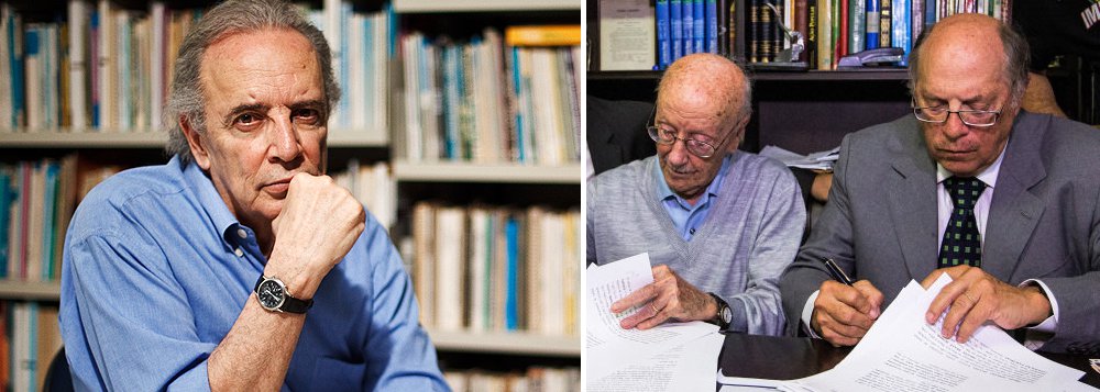 Segundo o colunista Janio de Freitas, o pedido de impeachment de Hélio Bicudo e de Miguel Reale Jr. “está subentendido um aval moral que implica os dois também em atitude inversa: a defesa, contra a cassação já pedida, do personagem das manchetes mais recentes, aqui, e de investigações criminais na Suíça”; “Configuram bem a balbúrdia ética e o nonsense instalados nas relações entre Poderes, no Congresso e em particular na Câmara, na imprensa e na contaminação epidêmica de ódios”, acrescenta 