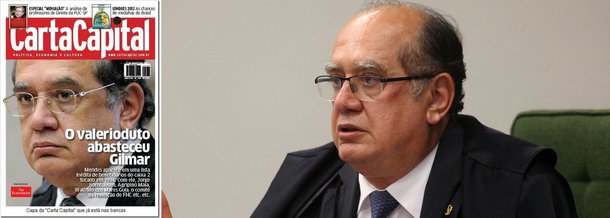 Ministro do STF se sentiu ofendido com cinco reportagens publicadas pela revista que disse depreciarem sua imagem; ele afirma que foi apontado como contraventor e réu e que, além disso, teve sua imagem ligada a comportamentos nunca adotados; Gilmar Mendes afirma que destinará o dinheiro ao financiamento de bolsas de estudos