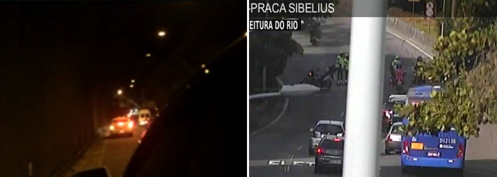 Uma confusão que teria começado por conta de uma festa na madrugada desta sexta (25), na Rocinha, deixou ao menos quatro feridos por bala; já no início da manhã, o corpo de um homem, identificado como sendo do comerciante Jorge Arui, de 49 anos, foi encontrado dentro de uma lixeira por policiais do Bope; os feridos foram encaminhados ao hospital Miguel Couto, na Zona Sul do Rio de Janeiro, e um deles estaria em estado grave e passando por cirurgia