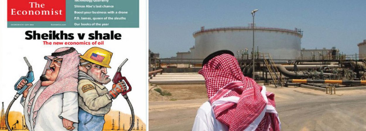 Jornalista Fernando Brito repercute reportagem de capa da revista The Economist, que destaca o que chama de "A venda do século", sobre a Aramco, companhia estatal que controla a produção de petróleo na Arábia Saudita e que cogita vender uma parte não especificada de seu capital, hoje totalmente sob controle do Governo; para ele, a imprensa no Brasil está "comendo mosca", "muito preocupada em dizer que a crise da Petrobras é fruto das roídas dos ratos que por lá andaram, minimizando os efeitos da estúpida crise mundial do petróleo"