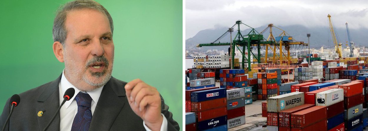 Balança comercial brasileira teve superávit de US$ 1,996 bilhão em outubro, acima do esperado, divulgou o Ministério do Desenvolvimento, Indústria e Comércio Exterior nesta terça-feira, com importações de US$ 14,053 bilhões de dólares e exportações de US$ 16,049 bilhões; nos dez primeiros meses do ano, a balança comercial acumula superávit US$ 12,244 bilhões de dólares, revertendo o déficit em igual período de 2014 de 1,921 bilhão de dólares