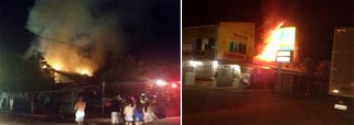 O prédio do Instituto Nacional do Seguro Social (INSS), em Açailândia, ficou praticamente destruído após ser atingido por um incêndio na noite desta sexta-feira (1º); documentos, móveis  e computadores de algumas salas foram destruídos; moradores acionaram o corpo de Bombeiros, que conseguiu controlar o incêndio; a perícia no local será realizada a partir de segunda-feira (4)