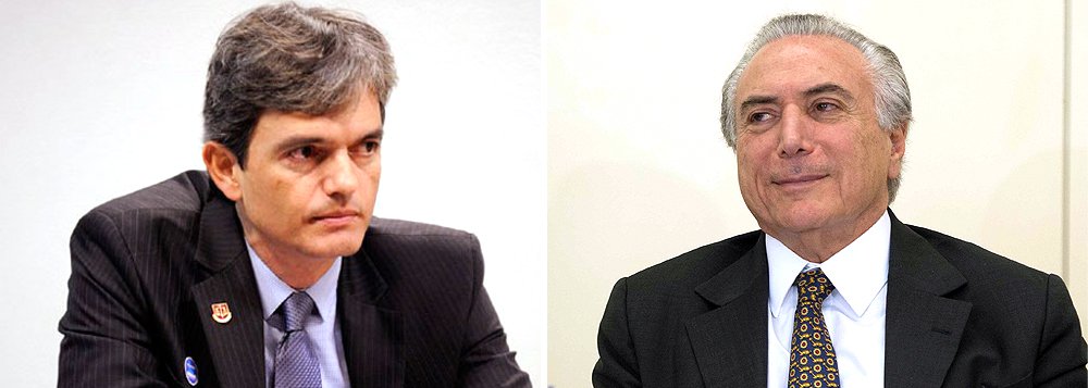 Fernando Brito questiona a decisão do procurador do MP no TCU Júlio Marcelo de Oliveira de isentar Michel Temer da responsabilidade das pedaladas: "O Ministério Público, tão feroz com Dilma, assume uma postura cândida com Michel Temer que não beira, mas afunda no ridículo. O Dr. Oliveira revogou o princípio de que a lei é igual para todos. Agora, a condição de Vice transforma o cidadão em inimputável"