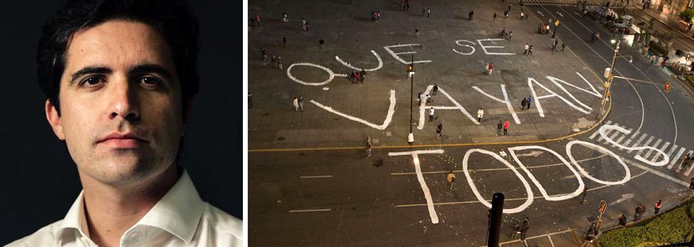 Avaliação é do colunista Bernardo Mello Franco, ao comentar a mais recente pesquisa Ibope, que apontou descrédito geral dos políticos, tanto do governo, como da oposição; "o desencanto com tudo o que está aí pode abrir espaço para um novo 'salvador da pátria', alguém que se sinta acima dos partidos e das instituições. O Brasil já viu esse filme, e ele não tem final feliz", alerta o jornalista