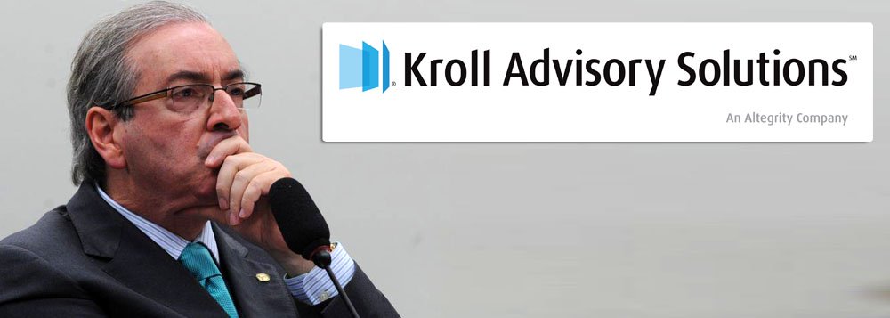 Membro da CPI da Petrobras, a deputada Eliziane Gama (Rede-MA) protocolou uma representação na Procuradoria-Geral da República (PGR) para que a empresa de espionagem Kroll, contratada pela Câmara, sob comando de Eduardo Cunha (PMDB), para investigar 12 personagens da Operação Lava Jato, devolva o R$ 1,18 milhão que recebeu; a empresa, que deveria encontrar ativos dos investigados no exterior, entregou à CPI apenas um relatório com colagens de reportagens e informações sigilosas dos investigados repassadas pela CPI; no texto, a parlamentar aponta para "a lesividade dos atos das autoridades do Poder Legislativo Federal responsáveis direta ou indiretamente pelo possível prejuízo ao erário"