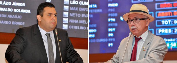 Deputado estadual Fábio Macedo (PDT) - foto: à esq. - afirmou, em nota à imprensa, que nenhuma representação contra o deputado Fernando Furtado (PCdoB) chegou ao Conselho de Ética e Decoro Parlamentar da AL-MA; segundo o parlamentar, todas as denúncias remetidas serão analisadas, como determina o regimento interno da Casa, "para garantir a transparência, ética e moral do legislativo maranhense"; em setembro vazaram na internet áudios em que Fernando Furtado agride índios e homossexuais e índios; ele se refere a indígenas como "viadinho"; "Como é que índio consegue ser viado, ser baitola e não consegue produzir? negativo...", disse ele