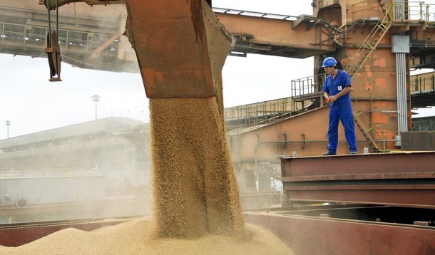 A média diária das exportações da terceira semana de dezembro foi de US$ 719 milhões, valor 11,3% abaixo da média diária até a segunda semana do mês, em razão da queda nas vendas de 26,7% de produtos básicos (minério de ferro, milho em grãos, petróleo bruto, carne de frango e bovina, farelo de soja) e de 22,6% de semimanufaturados (açúcar em bruto, celulose, ferro e aço, ferro-ligas, óleo de soja em bruto), segundo o Ministério do Desenvolvimento, Indústria e Comércio Exterior