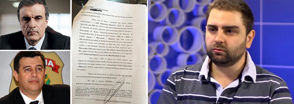 Desde as 8h30 desta segunda-feira, o advogado de Luis Claudio Lula da Silva, filho do ex-presidente Lula, está plantado em frente à Polícia Federal, onde busca acesso aos autos do processo da Operação Zelotes; documentos já foram vazados para praticamente toda a imprensa, mas Luis Claudio, cuja empresa foi alvo de busca e apreensão, ainda não teve acesso às acusações; seus advogados estudam entrar com reclamação ao Ministério da Justiça, comandado pelo ministro José Eduardo Cardozo, e à corregedoria da Polícia Federal, chefiada por Leandro Daiello
