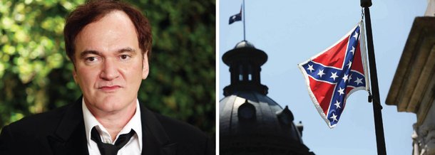 Autor do novo longa "Os Oito Odiados", ambientado após a Guerra Civil Americana (1861-1865), o diretor Quentin Tarantino afirmou que o longa se tornou mais oportuno, depois dos ataques raciais nos Estados Unidos no ano passado; "De repente as pessoas começaram a falar da confederação americana de um modo inédito. Eu sempre considerei a bandeira rebelde como uma suástica americana, e de repente as pessoas estavam falando disso, e agora a estão proibindo", afirmou