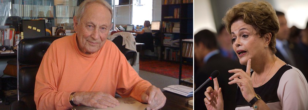 Às vésperas de completar 100 anos, em 2017, junto com a Revolução Russa, o escritor e tradutor ucraniano Boris Schnaiderman concedeu entrevista ao jornalista Alex Solnik e falou sobre a situação política brasileira; afirmou que, se pudesse, votaria novamente na presidente Dilma Rousseff e defendeu que o calendário eleitoral seja cumprido; ou seja: nada de impeachment; autor de um clássico da Segunda Guerra Mundial, o livro "Guerra em surdina", ganhador do Prêmio Jabuti de 1983, Schnaiderman disse ter esperanças no futuro; "2016 ainda será muito difícil, mas depois a tendência é melhorar"