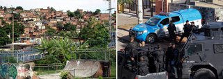 A Polícia realiza uma operação no conjunto de favelas do Chapadão, em Costa Barros, no Subúrbio do Rio, para localizar um policial militar que desapareceu; o comandante do 41º BPM (Irajá), major Márcio Alves, informou que o militar teria sido abordado por criminosos, que teriam descoberto a identidade dele devido a escala de serviço do Programa Estadual de Integração da Segurança, que estava dentro do carro