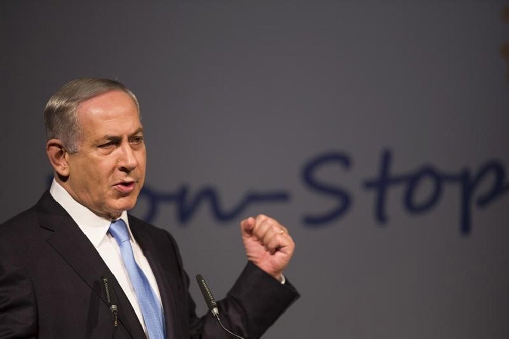 Primeiro-ministro israelense, Benjamin Netanyahu, durante discurso em Jerusalém. 20/10/2015 REUTERS/Amir Cohen