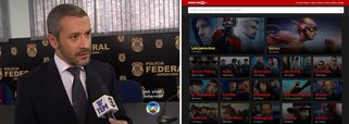 A PF prendeu duas pessoas e deteve outras cinco para interrogatório na operação apelidada de Barba Negra. As buscas aconteceram nas cidades paulistas de Cerquilho e Campinas, além de Ipatinga (MG). Administradores do site são acusados de violação de direitos autorais
