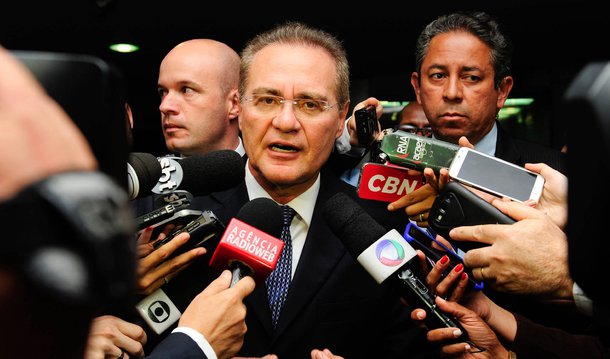 O presidente do Senado, Renan Calheiros, disse, nesta terça (27), que o Congresso vai fazer o possível para demonstrar que o Poder Legislativo está disposto a contribuir com uma saída para a crise econômica; "Eu acho que o Orçamento, quanto mais real, melhor. A confiança que o brasileiro quer é saber o que está acontecendo do ponto de vista do Orçamento, o que acontecerá com relação à previsão de receita, de despesas. Quanto mais real, melhor, quanto mais verdadeiro for, melhor. O Congresso vai dar contribuições, oferecer saídas nesse debate", afirmou