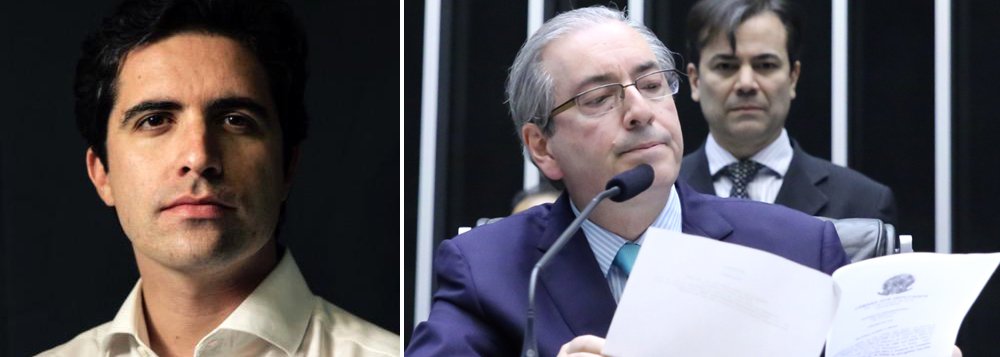 Colunista Bernardo Mello Franco lembra que o presidente da Câmara negou, em março, à CPI da Petrobras, a existência de “qualquer tipo de conta em qualquer lugar que não seja a conta que está declarada no seu Imposto de Renda"; ressalta que, a mentira e a omissão de informações relevantes sobre seu patrimônio caracteriza quebra de decoro parlamentar; “Se a previsão se confirmar, restará ao peemedebista deixar a cadeira e lutar para não perder o mandato de deputado”, diz
