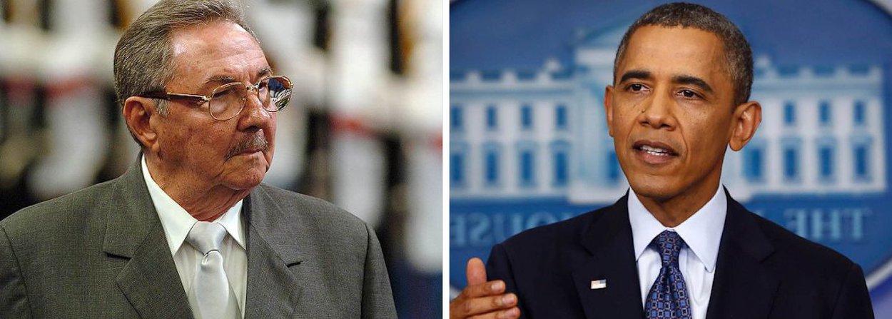 O presidente de Cuba, Raúl Castro, e o presidente dos Estados Unidos, Barack Obama, conversaram por telefone; diálogo girou em torno da visita que o papa Francisco fará a Cuba e aos Estados Unidos a partir deste sábado (20), além das novas medidas anunciadas pleo presidente norte-ameericano que aliviam o embargo comercial norte-americano à ilha