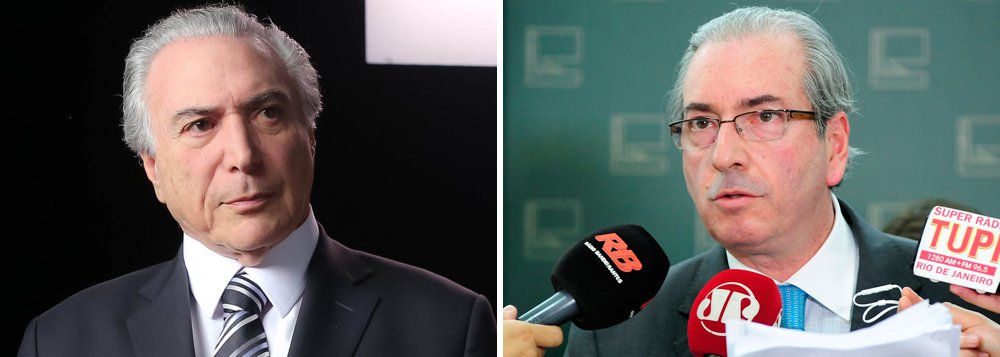 Para o jornalista Fernando Brito, do Tijolaço, a carta do vice-presidente Michel Temer à presidente Dilma Rousseff revela "rancor e pequenez. E mais: sua adesão ao golpismo"; ele critica o silêncio do vice em relação à aceitação, por Eduardo Cunha, do processo de impeachment de Dilma; "Nenhuma palavra sobre a atitude mesquinha e chantagista de Eduardo Cunha, que está diante dos olhos de todo o país como uma chantagem e uma vingança sórdida. Desde o processo que levou este facínora à presidência da Câmara, o senhor calou-se", afirma