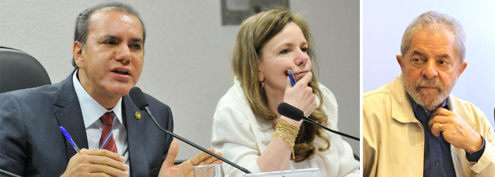 Em sessão na manhã desta quinta-feira 8, a comissão do Senado que investiga irregularidades apontadas pela Operação Zelotes, da Polícia Federal, rejeitou em bloco os pedidos de convocação do ex-presidente Lula, de seu filho Luís Cláudio da Silva e dos ex-ministros Erenice Guerra e Gilberto Carvalho; os pedidos foram feitos pelo presidente da CPI, senador Ataídes Oliveira (PSDB-TO)