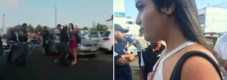 A estudante da UFMA Ingrid Ferreira foi agredida por um policial dentro do pátio do Detran-MA; após ser abordada numa blitz, em São Luís, por não portar sua carteira de habilitação, seu carro foi levado pessoalmente pelo Cabo Serra, ao invés de ser guinchado como de praxe nessas operações; quando chegou ao órgão, ela chamou o policial e informou que seu dinheiro havia sumido; “Fale baixo, você está me chamando de ladrão?”, perguntou o cabo, que na sequência desferiu um tapa no braço de Ingrid; a universitária vai acionar a PM por agressão, lesão corporal, danos morais e danos materiais