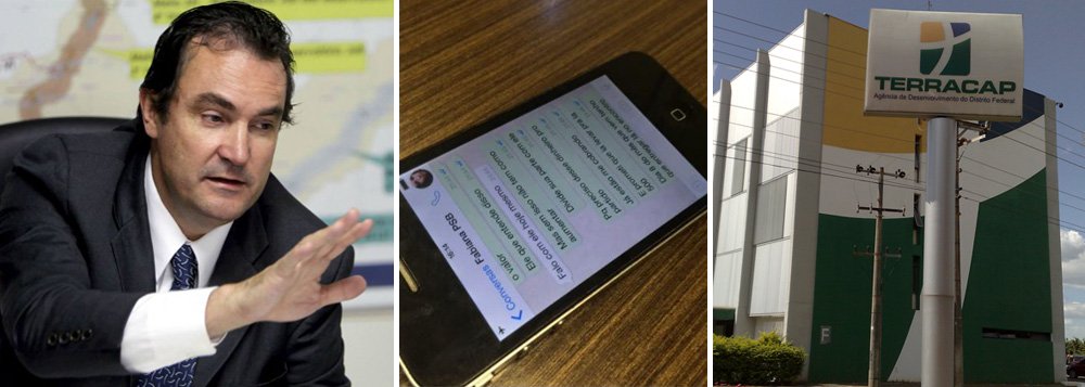Presidente da Companhia Imobiliária de Brasília (Terracap), Alexandre Narravo, classificou como "armação" e "montagem grosseira", o vídeo em que mostra troca de mensagens de WhatsApp com suposta negociação de propina para o PSB; ao 247, Navarro informou que estava se dirigindo à Polícia Federal e ao Ministério Público Federal para protocolar uma queixa-crime sobre o episódio; "Nós estamos atacando a roubalheira que acontece em Brasília", diz ele; "Hoje não tem mais processo decidido por uma pessoa apenas, são reuniões com várias pessoas. Então, essas coisas as pessoas não estavam acostumadas", afirmou