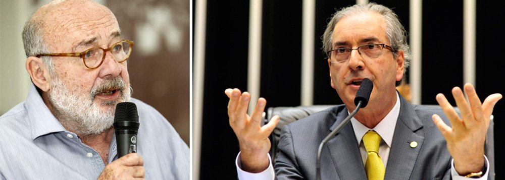 'Muito irritado com a posição adotada pelo PT, cujos votos podem ser decisivos no Conselho de Ética, o presidente da Câmara confirmou seu perfil de homem-bomba, um perigo para as instituições democráticas', diz o colunista Ricardo Kotscho; "Até quando o Brasil ficará refém das suas chantagens, que agora se confirmaram e chegaram ao extremo do enfrentamento com o governo? Com sua habitual frieza e cinismo, disse que tomava a decisão com constrangimento e sem nenhuma felicidade", questiona ele