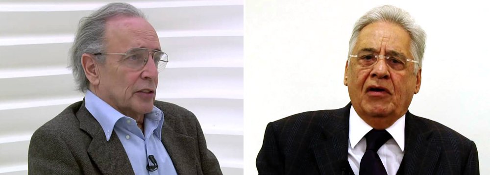 "O nível a que a animosidade chegou tem poucos precedentes no Brasil. Muitos falam em ódio, e é isso mesmo. Os três maiores jornais têm publicado artigos com nível de ódio e insulto que, retratando bem esse estado, mesmo nas grandes crises do passado só apareceram nos poucos jornais da ultradireita", destacou o colunista Jânio de Freitas; 'Do impeachment, passando pela Dilma como "pessoa honrada", pela entrega da "solução" aos tribunais, pela "grandeza da renúncia", até outras variantes, Fernando Henrique está agora com a solução vinda de "um bloco de poder"'