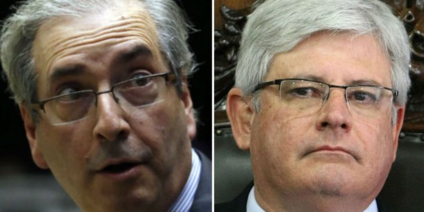 "A pergunta que não quer calar e onde estão as demais denúncias? Onde estão os dados dos demais investigados? Como estão os demais inquéritos? Por que o PGR tem essa obstinação pelo presidente da Câmara? Alguma vez na história do Ministério Publico um PGR respondeu a um ofício de partido politico da forma como foi respondido com relação ao Presidente da Câmara? A quem interessa essa atuação parcial do PGR?", diz nota divulgada pelo presidente da Câmara, Eduardo Cunha (PMDB-RJ), que dispara contra o procurador-geral Rodrigo Janot