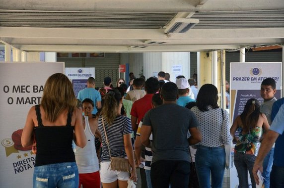 No Maranhão, mais de 60.125 (22,22%) estudantes deixaram de fazer as provas do Enem, no sábado; primeiro dia de provas do Exame Nacional do Ensino Médio (Enem) teve 1.960.527 abstenções em todo país, o que corresponde a 25,31% de faltosos do total de 7.746.057 inscritos