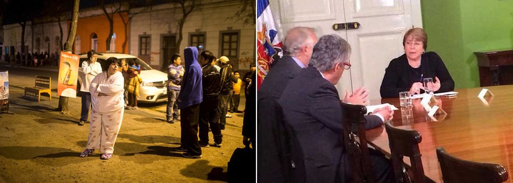 O Chile suspendeu o alerta de tsunami emitido após um forte terremoto na noite da quarta-feira (16); "O alerta de tsunami está suspenso para todo território nacional", postou no Twitter o  Escritório Nacional de Emergências; tremor atingiu 8,3 graus na Escala Richter e deixou oito pessoas mortas