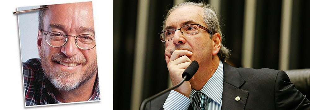 "Um deputado que se mantivesse no cargo depois de tantas delinquências comprovadas seria uma aberração. Tratando-se do presidente do Congresso, é uma vergonha nacional e internacional", afirma o jornalista Paulo Nogueira, do Diário do Centro do Mundo; para ele, "nada, chantagem, ameaça de impeachment, nada justifica manter Eduardo Cunha"