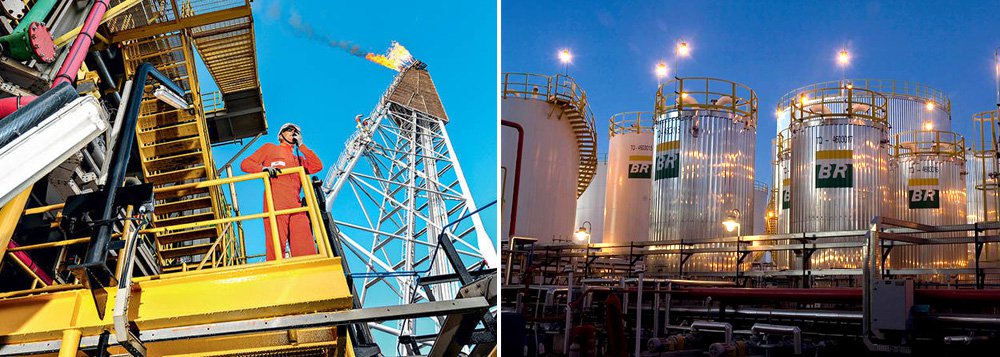 Produção média de petróleo e gás natural da Petrobras no Brasil e no exterior atingiu 2,88 milhões de barris de óleo equivalente por dia (boed) em agosto; volume é 3,1% maior que o registrado em julho e o maior volume produzido na história da companhia; crescimento sobre o mesmo período do ano passado foi de 4,5%