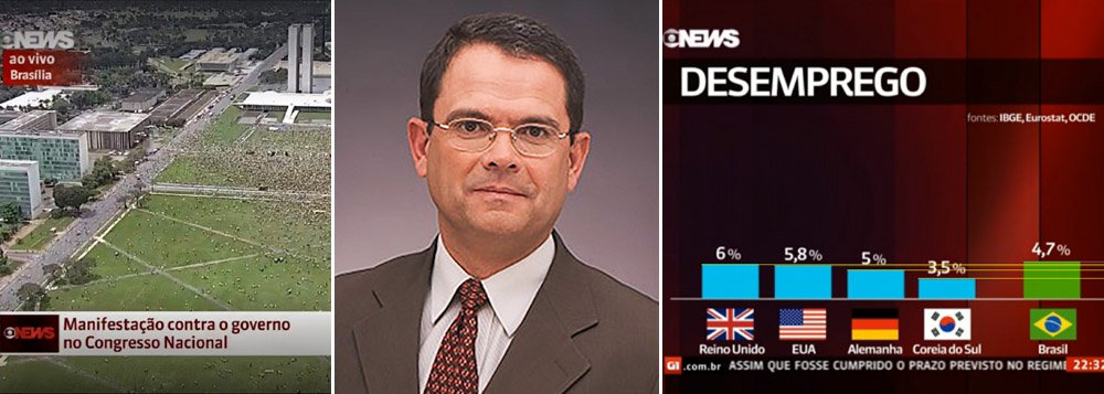 Na véspera de sua dispensa pela GloboNews, Sidney Rezende escreveu em seu blog que há “uma obsessão em ver no governo o demônio, a materialização do mal, ou o porto da incompetência”, situação que “está sufocando a sociedade e engessando o setor produtivo”; na emissora desde 1997, um dos fundadores da CBN, o jornalista declarou no texto Chega de notícias ruins que “uma trupe de jornalistas parece tão certa de que o impedimento da presidente Dilma Rousseff é o único caminho possível para a redenção nacional que se esquece do nosso dever principal, que é noticiar o fato, perseguir a verdade”; na nota em que informa o fim do contrato, a Rede Globo admitiu que “só tem elogios à conduta profissional de Sidney, um jornalista completo”