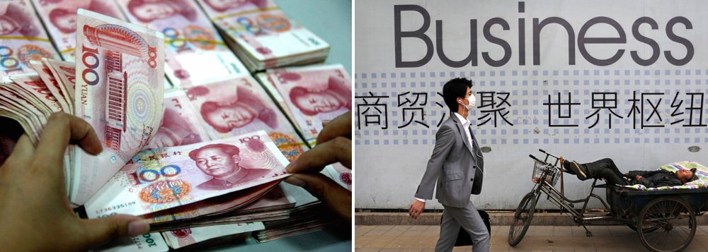 Agência Nacional de Estatísticas da China informou que o crescimento econômico dao país será constante no terceiro trimestre, já que o impacto da queda dos mercados acionários será limitado; segundo a agência ritmo de 7% no crescimento do está "no geral, em linha com" as mudanças no poder de consumo do país, frete ferroviário e empréstimos bancários no período