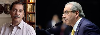 "Depois das denúncias do Ministério Público e da Suiça, Eduardo Cunha não tem mais condição de permanecer na presidência da Câmara. Além do mais, caiu na armadilha que ele próprio armou ao mentir na CPI que não tinha conta no exterior, feriu o decoro parlamentar. É oficial que ele tem contas no exterior e é oficial que mentiu. É uma questão de tempo, ele não tem como permanecer no cargo", disse o colunista Merval Pereira, da Globo