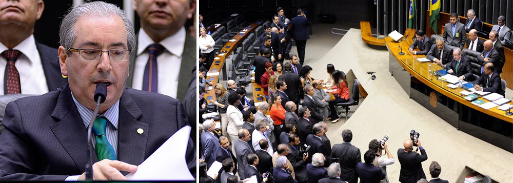 Nas últimas 72 horas, o presidente da Câmara, Eduardo Cunha, foi atropelado pela bancada de deputados federais nas negociações com a presidente Dilma Rousseff sobre a participação do PMDB na reforma ministerial; o responsável pela articulação foi Leonardo Picciani, atendendo a pedidos do governador do Rio de Janeiro, Luiz Pezão; após a negativa de Cunha de negociar com o Planalto e indicar nomes para as pastas, Dilma tratou do assunto diretamente com o líder do PMDB na Câmara; atrito entre Cunha e a cúpula do partido do Rio ficou ainda mais evidente ontem, quando a sigla fluminense anunciou 71 candidatos a prefeito para a eleição de 2016, com 12 alianças, sem sua consulta