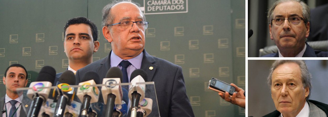 O ministro Gilmar Mendes, do Supremo Tribunal  Federal, afirmou nesta quarta-feira, 23, que irá tentar reabrir o julgamento que proibiu a doação de empresas em campanhas eleitorais; segundo ele, para definir a validade da decisão, seriam necessários oito votos, o que chama de “modulação de efeitos” da nova regra; "Não havia oito votos no plenário. O ministro Joaquim Barbosa já tinha se manifestado contrário à modulação. Precisa desse complemento sob pena de cairmos em uma situação que parece um suicídio democrático", afirmou; caso foi discutido em visita ao presidente da Câmara, Eduardo Cunha (PMDB), que também defende doações de empresas; presidente do STF, Ricardo Lewandowski, já classificou o assunto como "caso encerrado"