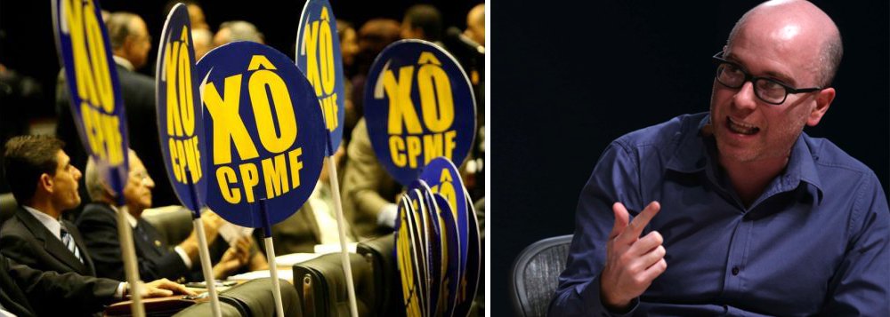 "Vejam, por exemplo, toda a hipocrisia em torno da CPMF. Eis um dos impostos mais justos que este país já teve, pois incide em quem mais usa o sistema financeiro, ou seja, os mais ricos. Os mesmos que tentam vender seus interesses de classe como se fosse interesse geral da população", diz Vladimir Safatle, professor do Departamento de Filosofia da USP; "Uma CPMF de 0,38%, por exemplo, renderia ao Estado R$ 60 bilhões. O que é melhor: retirar a gratuidade do SUS, levar a classe média pobre a pagar universidades públicas ou obrigar os mais ricos a arcarem com a conta da crise?"